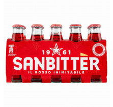 SANBITTER APÉRITIF SANPELLEGRINO ROUGE 10 CL x 10