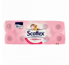 TOILET PAPER 10 ROLLS SCOTTEX