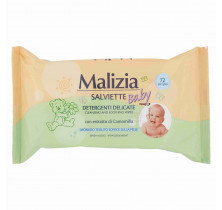 LINGETTES BÉBÉ MALIZIA 72 PCS