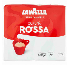 LAVAZZA QUALITY RED COFFEE 250 GR x 2