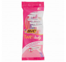 BIC LADY TWIN RAZOR x 6