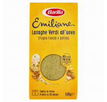 LASAÑA DE HUEVO VERDE DE BARILLA 500 GR