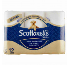 PAPEL HIGIÉNICO SCOTTONELLE 12 ROLLOS