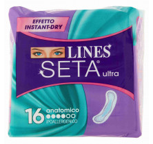 SEIDENPADS ULTRA ANATOMIC LINES x 16