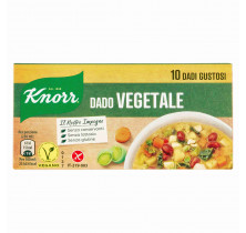 DADOS DE VERDURAS 10PZ KNORR 100 GR