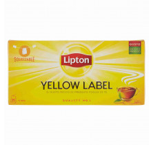 ЖЕЛТАЯ ЭТИКЕТКА 25 ФИЛЬТРОВ LIPTON 380 ГР