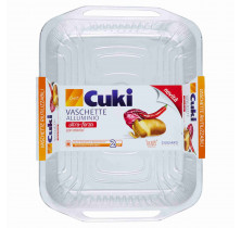 ALUMINUM TRAYS S/C 8 PORTIONS RS98 CUKI x 3