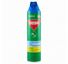 INSECTIQUE. SPRAY MOUCHES ET MOUSTIQUES BAYGON...