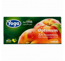 OPTIMALER FRUCHTSAFT BRICK PEACH YOGA 200 ML x 3