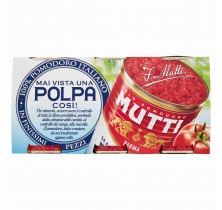 PULP DE TOMATE MUTTI BOITE 400 GR x 3