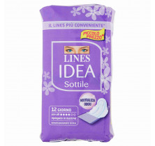 IDEA SOTTILE FOLDED ALI LINES PADS x 12