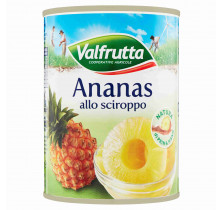 ANANAS SCIROPPATE VALFRUTTA 580 GR