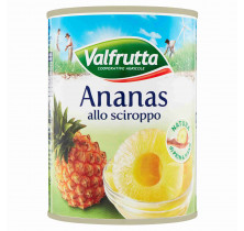 FRÜCHTE IN SIRUP ANANAS VALFRUTTA 580 GR