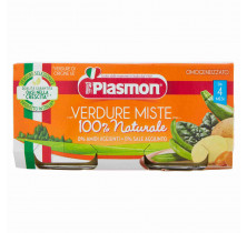 OMO VEGETABLES MIXED PLASMON 80 GR x 2