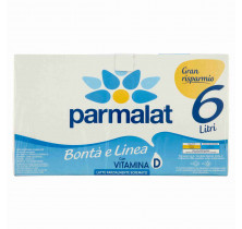 UHT MILK PS BRICK CASE PARMALAT 1 LT x 6