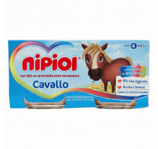 OMO CARNE DE CABALLO NIPIOL 80 GR x 2