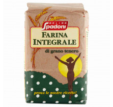 WHOLE WHEAT FLOUR MOLINO SPADONI 1 KG