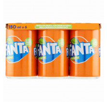 FANTA MINICAN LATA 15 CL x 6