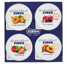 ZUEGG MERMELADA POKER SURTIDA 25 GR x 4