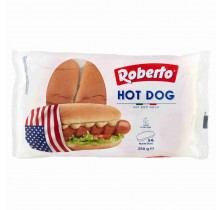 PANE HOT DOG CLASICO ROBERTO 250 GR