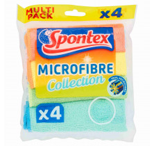 CHIFFON MICROFIBRE SPONTEX 4 PZ