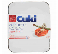 VASCHETTE ALLUMINIO C/C 8 PORZIONI RS98L CUKI