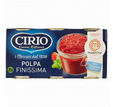 VERY FINE TOMATO PULP CIRIO TIN 400 GR x 3