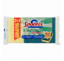 ÉPONGE UNIVERSELLE 2+1 SPONTEX