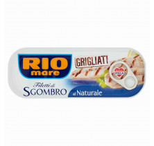 GRILLED MACKEREL NATURAL RIO MARE 120 GR