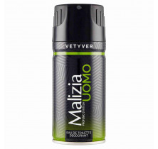 DEO HOMME VETYVER MALIZIA 150 ML