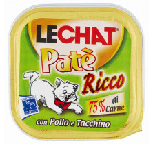 PATE'GATTO HÜHNCHEN-/PUTEN-LECHAT-SCHALE 100 GR