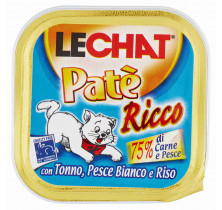 PATE'GATTO THON/POISSON/RIZ LECHAT EN BAIGNOIRE...