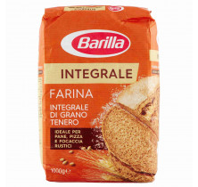 BARILLA WHOLE WHEAT FLOUR 1 KG