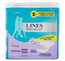 PAN MUT SPECIALIST LARGE LINES ABSORBENTS 12+2 PCS