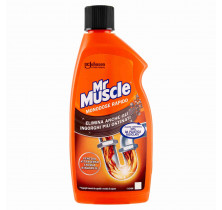 SINGLE-DOSE GEL DRAIN CLEANER MR MUSCLE 500 ML