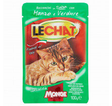 ALIMENTO PARA GATOS CARNE/VERDURAS LECHAT BOLSA...