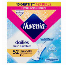 FRISCHE FLACHE PANTYLINER X42+10 NUVENIA