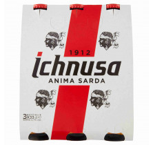 BOUTEILLE DE BIÈRE ICHNUSA 33 CL x 3PCS