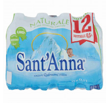 AGUA NATURAL SANT'ANNA 50 CL x 12 (SP)