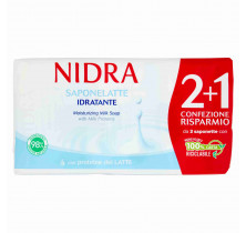 FEUCHTIGKEITSSPENDENDE NIDRA-MILCHSEIFE 90 GR x 3