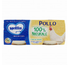 OMO CARNE POLLO MELLIN 80 GR x 2