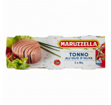 MARUZZELLA THON À L'HUILE D'OLIVE 80 GR x 3