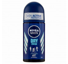 DEO ROLL ON SEC ET FRAIS HOMME NIVEA 50 ML