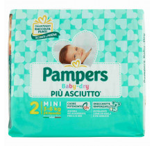 PANNOLINI BABY DRY MINI PAMPERS x 24