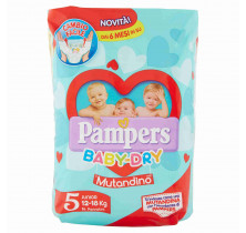 PANNOLINI BABY DRY MUTANDINO JUNIOR PAMPERS x 14