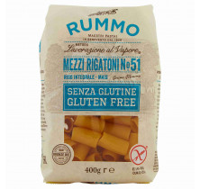 GLUTEN FREE PASTA MEZZI RIGATONI RUMMO 400 GR