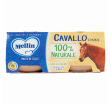 OMO CARNE CAVALLO/POMME DE TERRE MELLIN 80 GR x 2