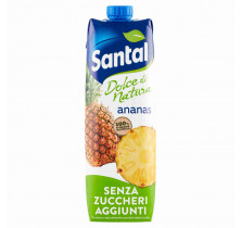 ZUMO DE FRUTA SIN AZÚCAR PRISMA PIÑA SANTAL 1 LT