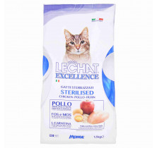 CAT CROQUETTES EXC STERILISED CHICKEN LECHAT 1.5 K