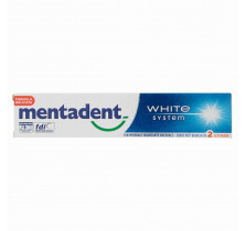 DENTIFRICIO WHITE SYSTEM 75+25 ML MENTADENT